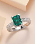 Green Grasshoper Ring