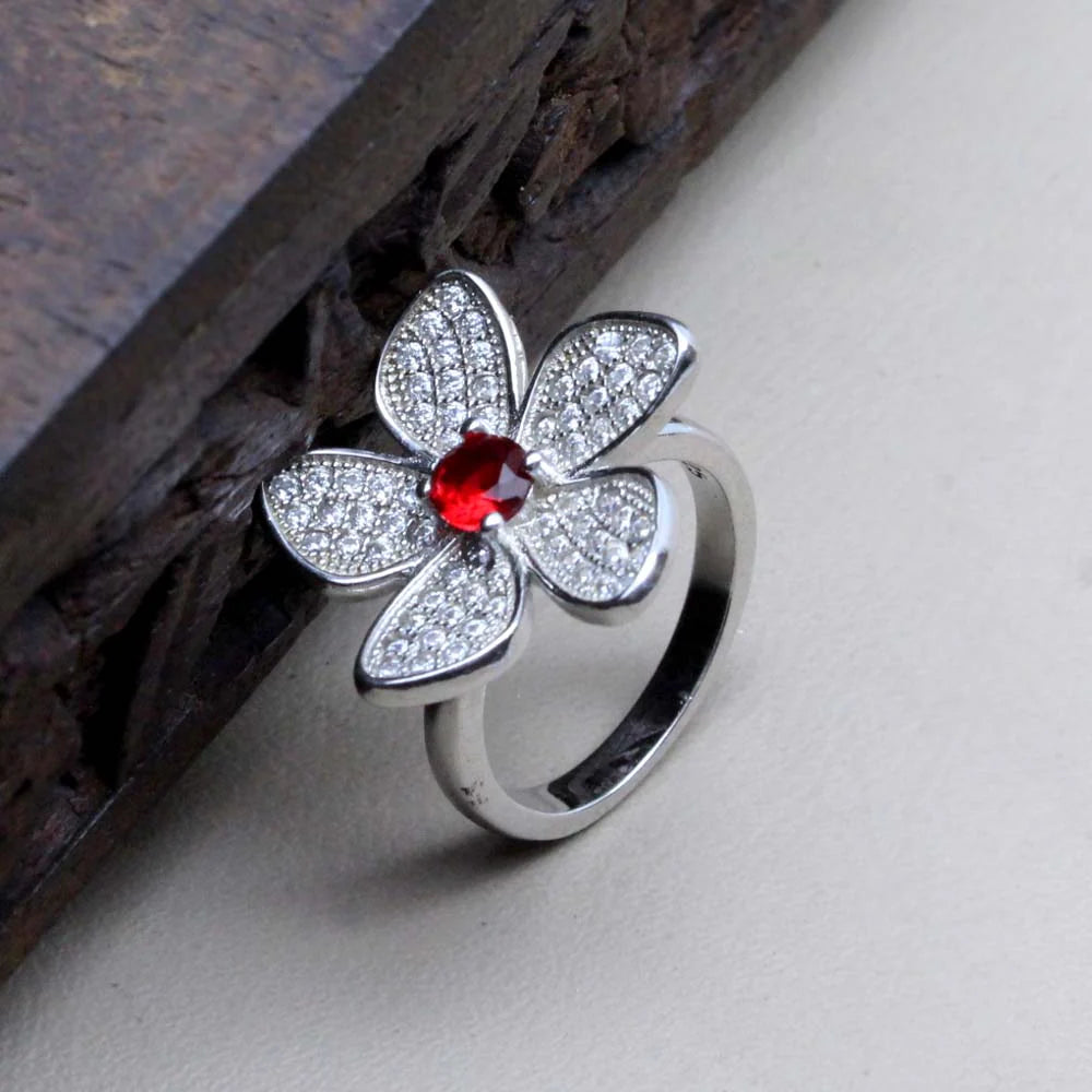 Blossom Silver Ring